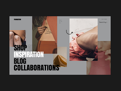 Foundation Marketplace Weekly Inspiration Menu Hover foundation grey grid hover inspiration marketplace menu product ui ux web whitespace