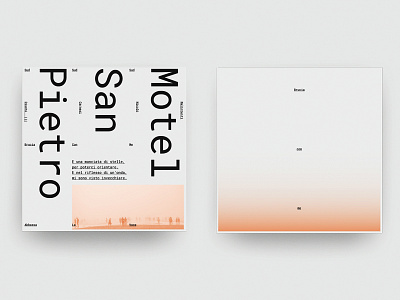 Nicolò Carnesi Vinyl Proposal 2 abstract cd editorial gradient music orange podcast vinyl