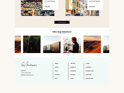 Ara Site branding footer logo minimal signature website