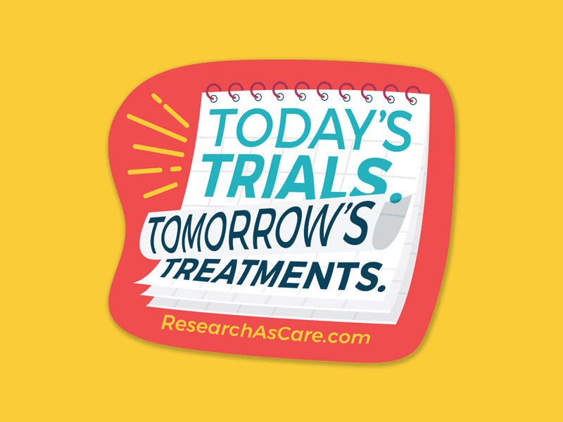 Clinical Research Stickers blue calendar cross health healthcare medical sticker