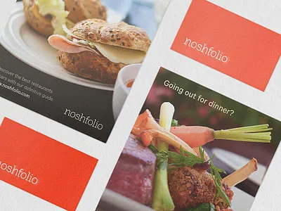 Field Collateral branding business cards cards collateral flyers noshfolio print