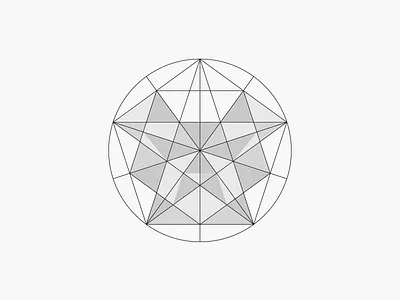 Dog Poly Grid animal cachorro dog form geometry grid icon logo modernism pet shape triangle