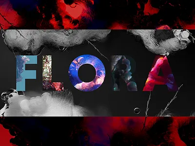 Flora serie 3d art color digital art experiment floral flower nature organic surreal surrealism