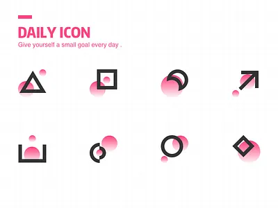 daily icon app fashion pink popular purple ui ux