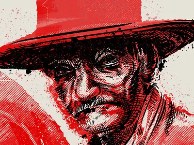 So Old freehand illustration truegrit wacon