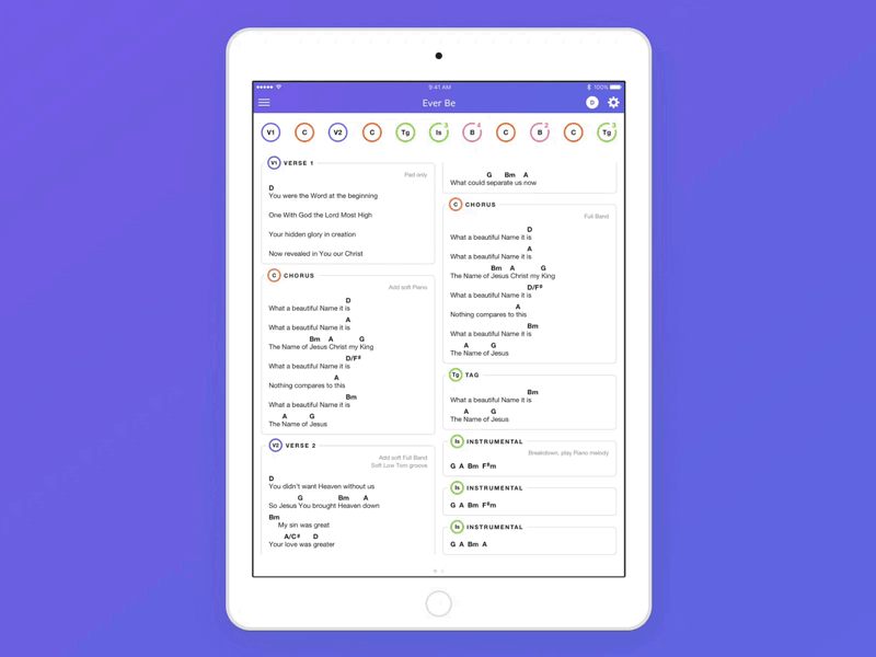 Customize Your Chart animation chartbuilder ipad music ui ux