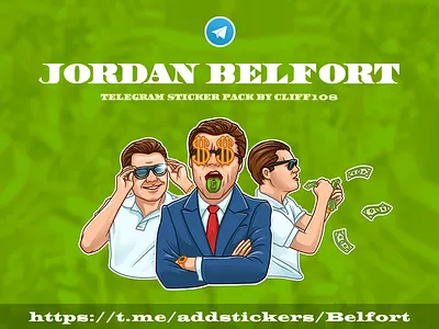 Jordan Belfort belfort jordan of stickers street telegram the wall wolf