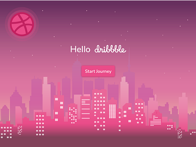 Dribbble Debut debut first shot hello dribbble