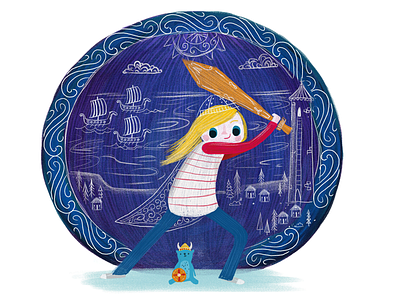 Tales of Vikings illustration story tales viking