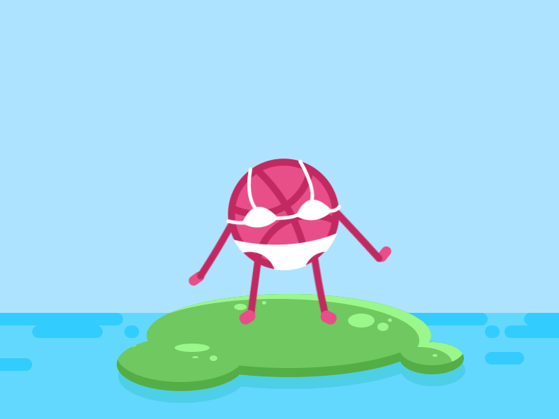 Hello Dribbble! bitch dribbble fart gif