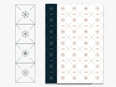 Auxiliary figure brand design hope icon interest logo mark printing