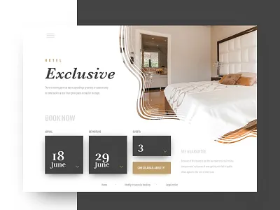Booking modal booking design hotel ui ux