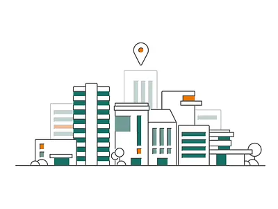 skyline city city line skyline vector