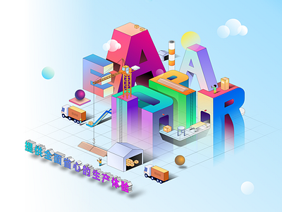 Ideapar illustrations 3d illustrations ui visual