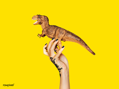 Rharrrr! creative dinosaur play toy yellow