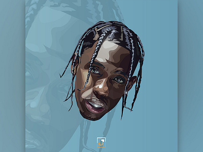Travis Scott animation anime art artist artlovers arts artsy artwork draw drawing drawsomething