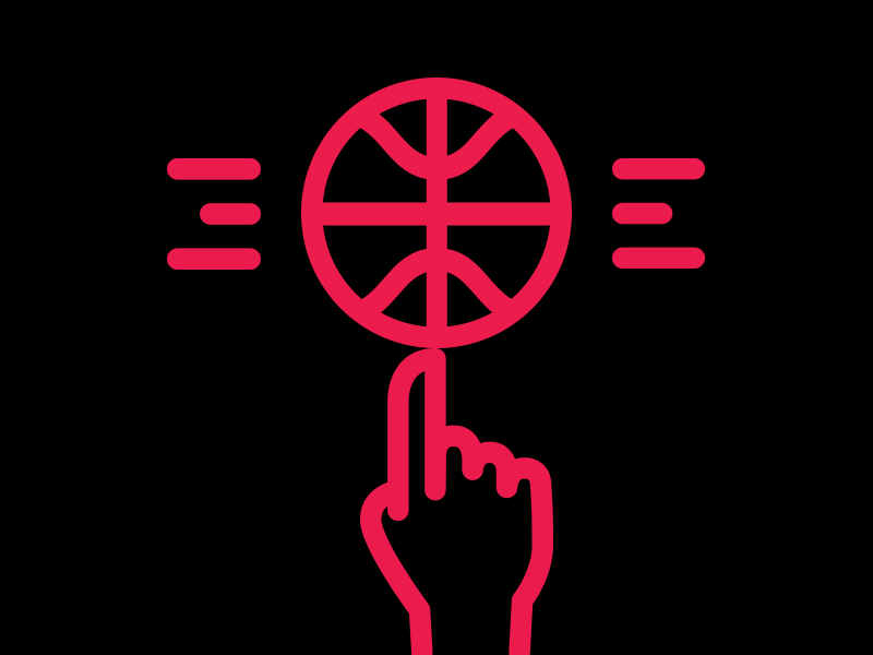 Spinning Basketball animation basketball gif