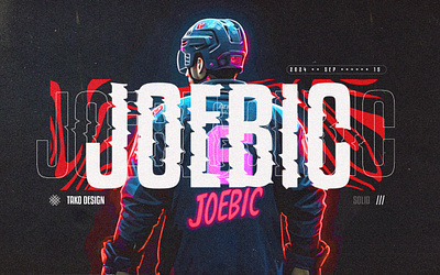 Joebic Sports 3d render bold typography branding concept design creative direction graphic design hockey illustration landing page logo logo design modern design motion graphics product design sport design sports marketing ui visual identity web design website design