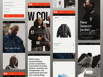 2-star Fashion creativedirection ecommerce fashionbrand fashionui mobie onlinestore responsivedesign uiuxdesign