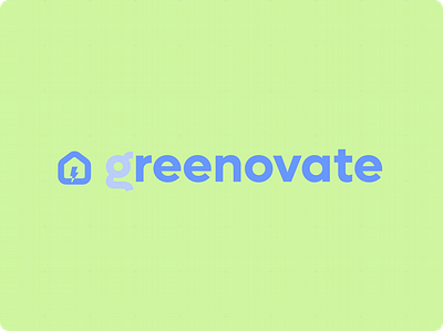 Logo greenovate branding design graphic design logo minimalist ui