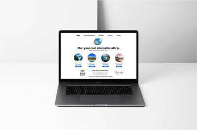 Trip Planning Website : Landing Page Concept concept figma landing travel trip ui