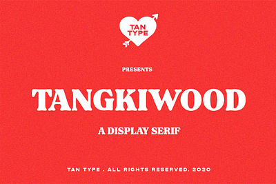 TAN - Tangkiwood 60s 60s font 70s 70s font bold serif classy font cool font fun font groovy groovy font groovy retro font old school playful font retro font serif bold tan tangkiwood vintage