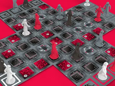 Super Secret Stealthy Spies - Product Render 3d 3d render game render