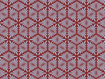 Geometric Floral Pattern blue burgundy floral geometric pattern