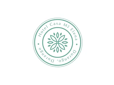 Hotel Casa Ma Elena branding logo logo design flower