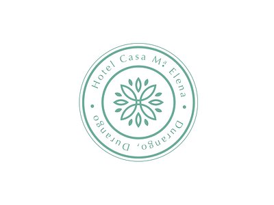 Hotel Casa Ma Elena branding logo logo design flower