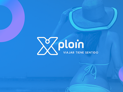 Xploin - Viajes logo places point travel x