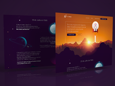 [LANDING PAGE] Serasa Rocket landing page rocket serasa startup