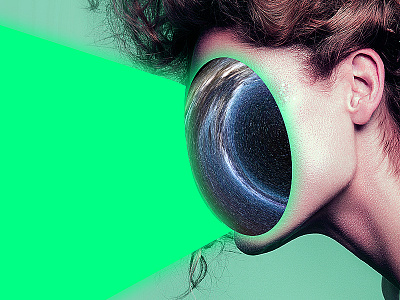 Girl Beam art artsy design designer girl illusion model photoshop space star wars