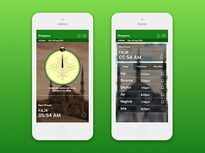 Muslim App app jin design muslim ui ux