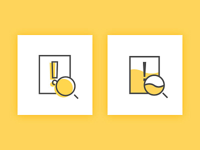 Search error ai icon ps web
