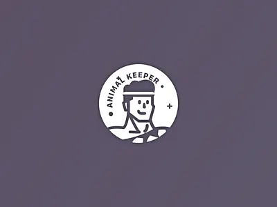 ANIMAL KEEPER badge