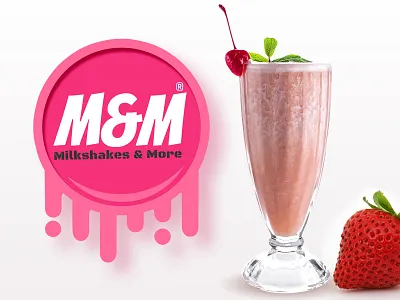 M M Dribbble design illustration logo