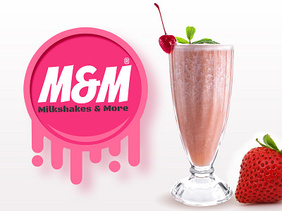 M M Dribbble design illustration logo