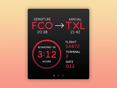 Daily UI #024 - Boarding Pass boarding pass daily ui daily ui 024 design