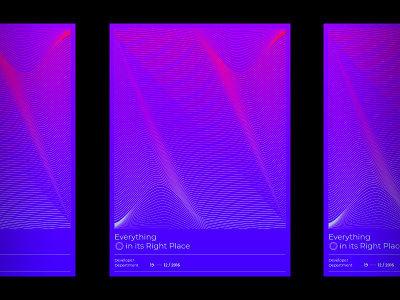 Dev Department Poster 80s design editorial font gradient poster studio typography