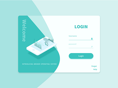 Login login ui web