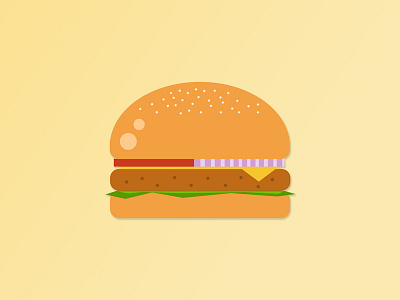 Burger illustration illustration