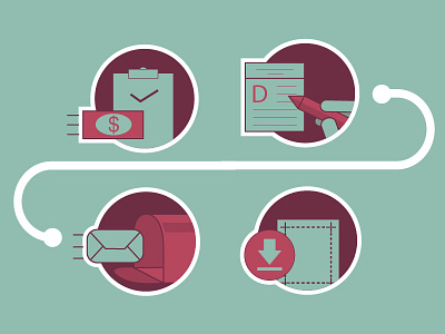 Registration Icon design icon registration vector