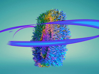 Colorful transition animation cartoon cinema4d colorful everydays hexagon mograph redshift transition