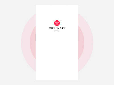 Wellness Score adobe xd contest creative mints fitness health madewithadobexd playoff rewards splashscreen wellness