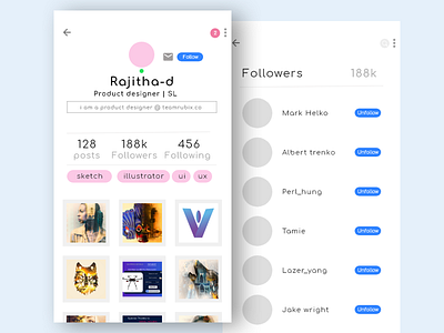 User Profile #006 006 @daily ui profile user