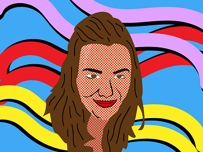 Pop art portrait popart portrait