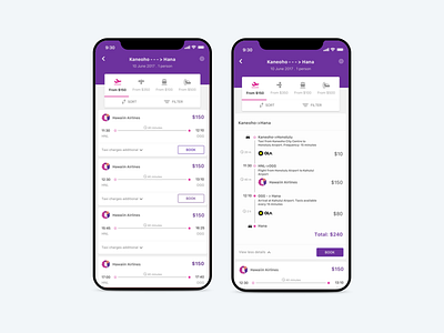 Holo transport booking app app ui visual design