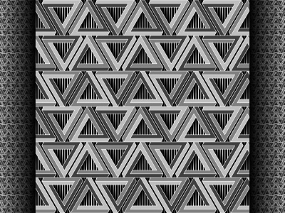 2018 June 9 - Daily Vector black and white illustrator pattern seamless vector