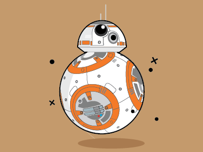 BB8 Droid bb8 design droid graphics illustrations starwars vector